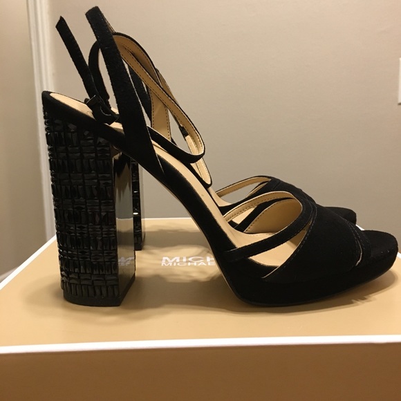 Michael Kors Yoonie Platform Pump Sandal Size 6.5 - Picture 3 of 4